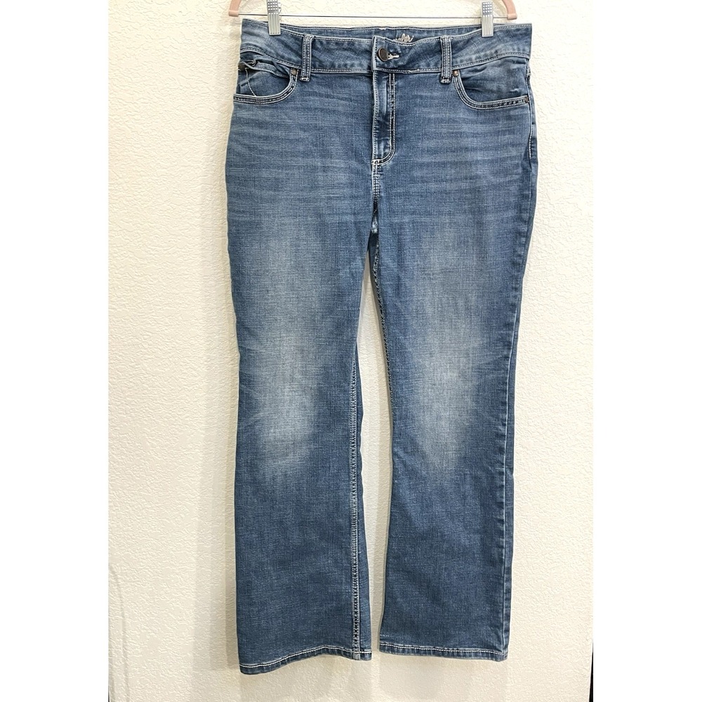 Wrangler Womens Bootcut Jeans‎ Size 15 x 32 Blue Denim Western Country Farmcore